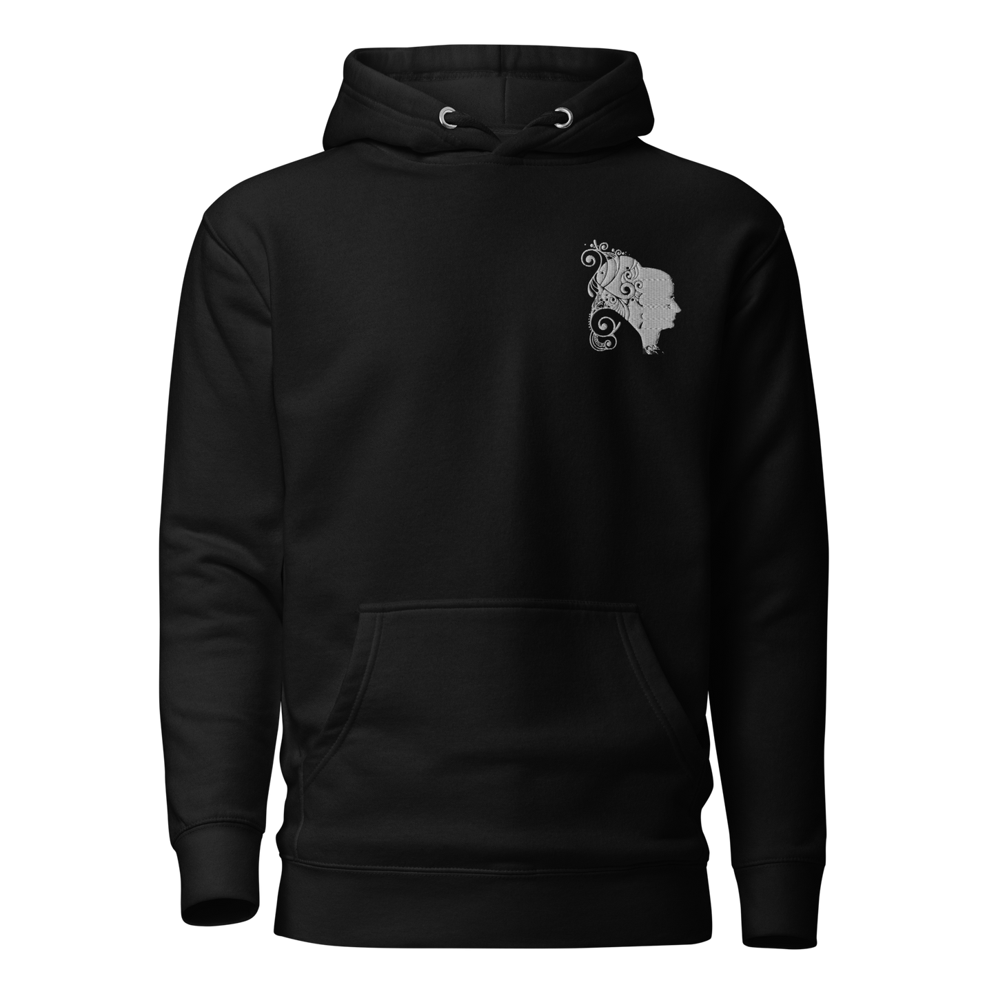 UNIFERENT VALENTINE HER Embroidered Light Unisex Hoodie (104)