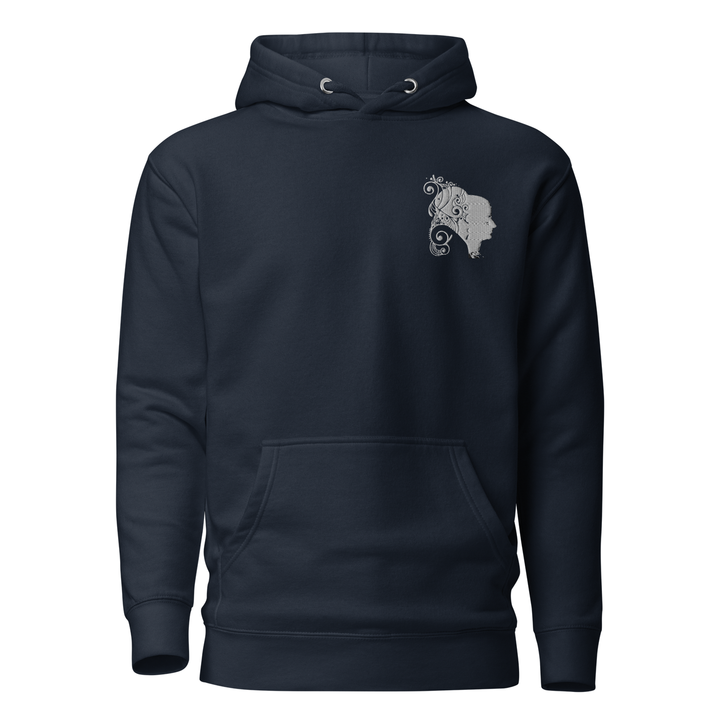 UNIFERENT VALENTINE HER Embroidered Light Unisex Hoodie (104)