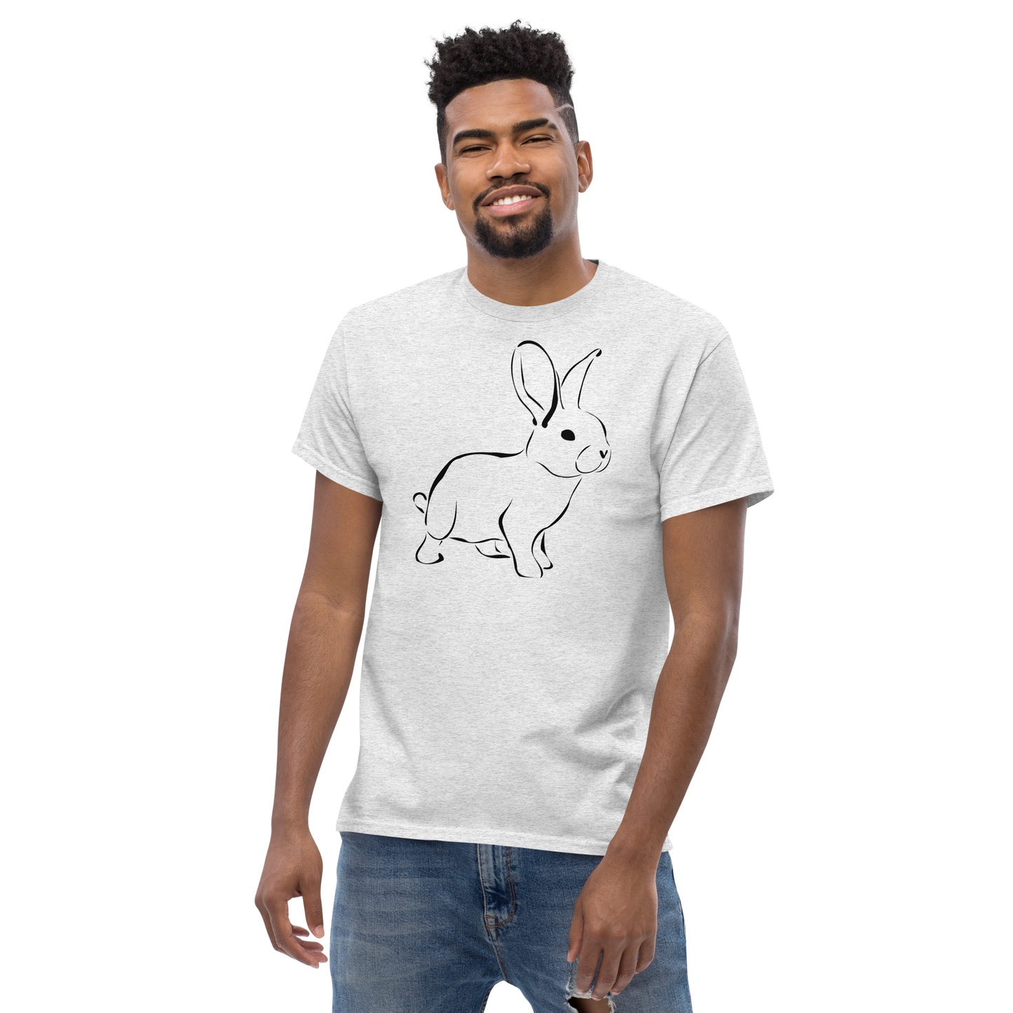 UNIFERENT CNY 2023 Rabbit dark logo Men's classic tee (69)