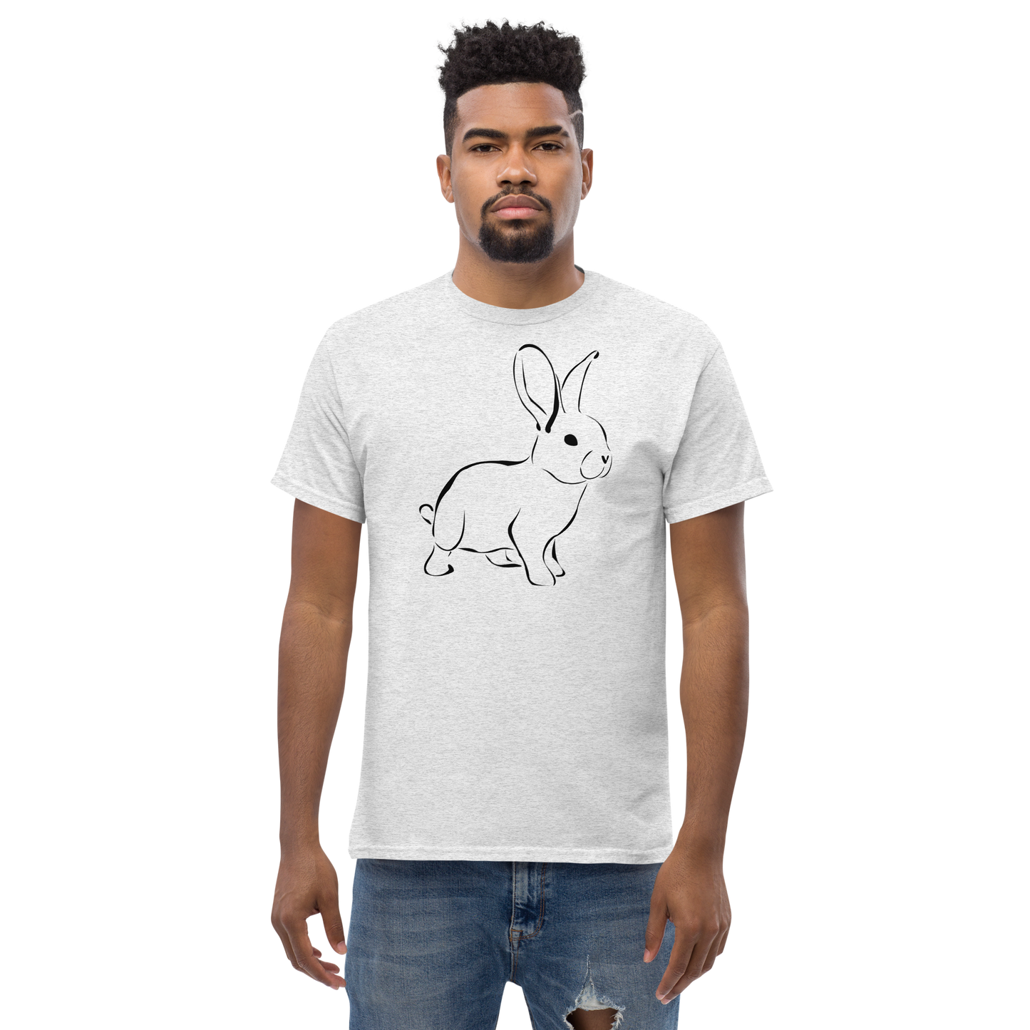 UNIFERENT CNY 2023 Rabbit dark logo Men's classic tee (69)