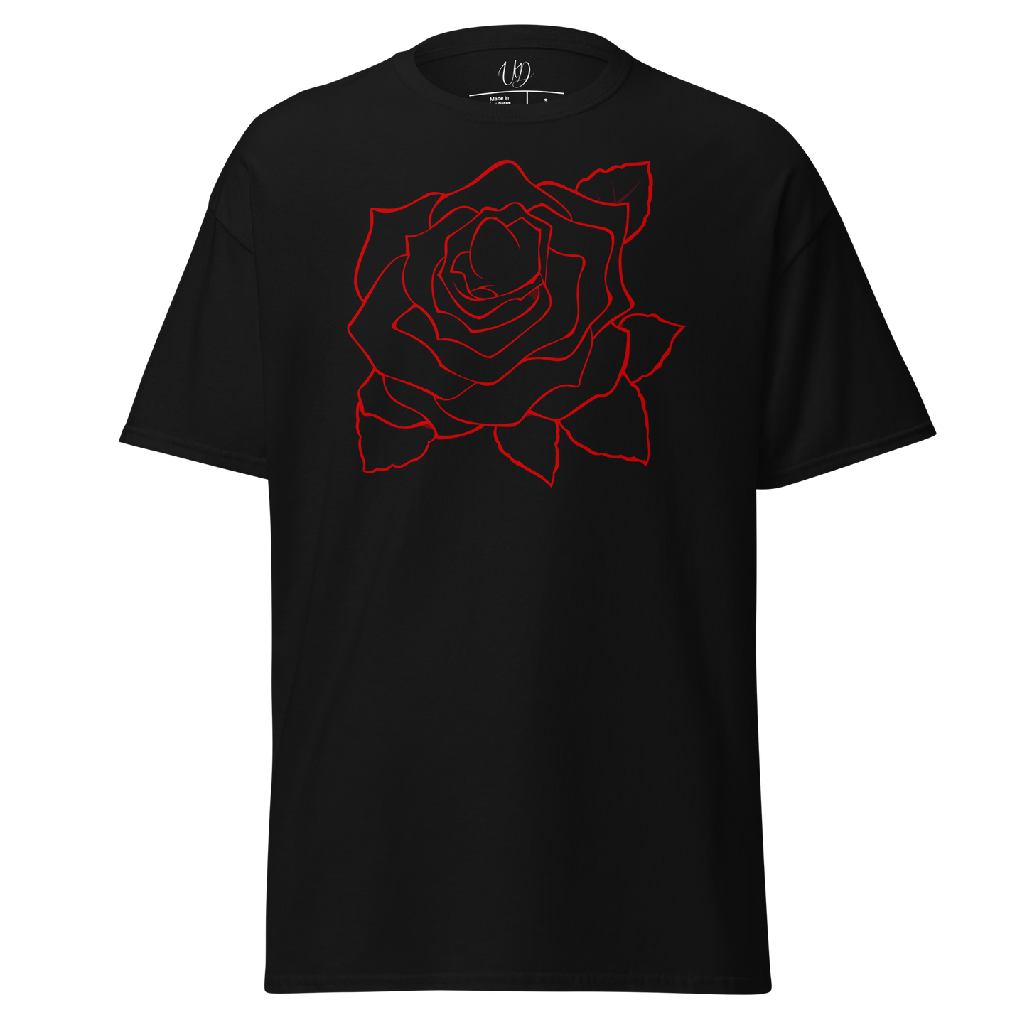 UNIFERENT VALENTINE BLOOD rose dark Men's classic tee (92)