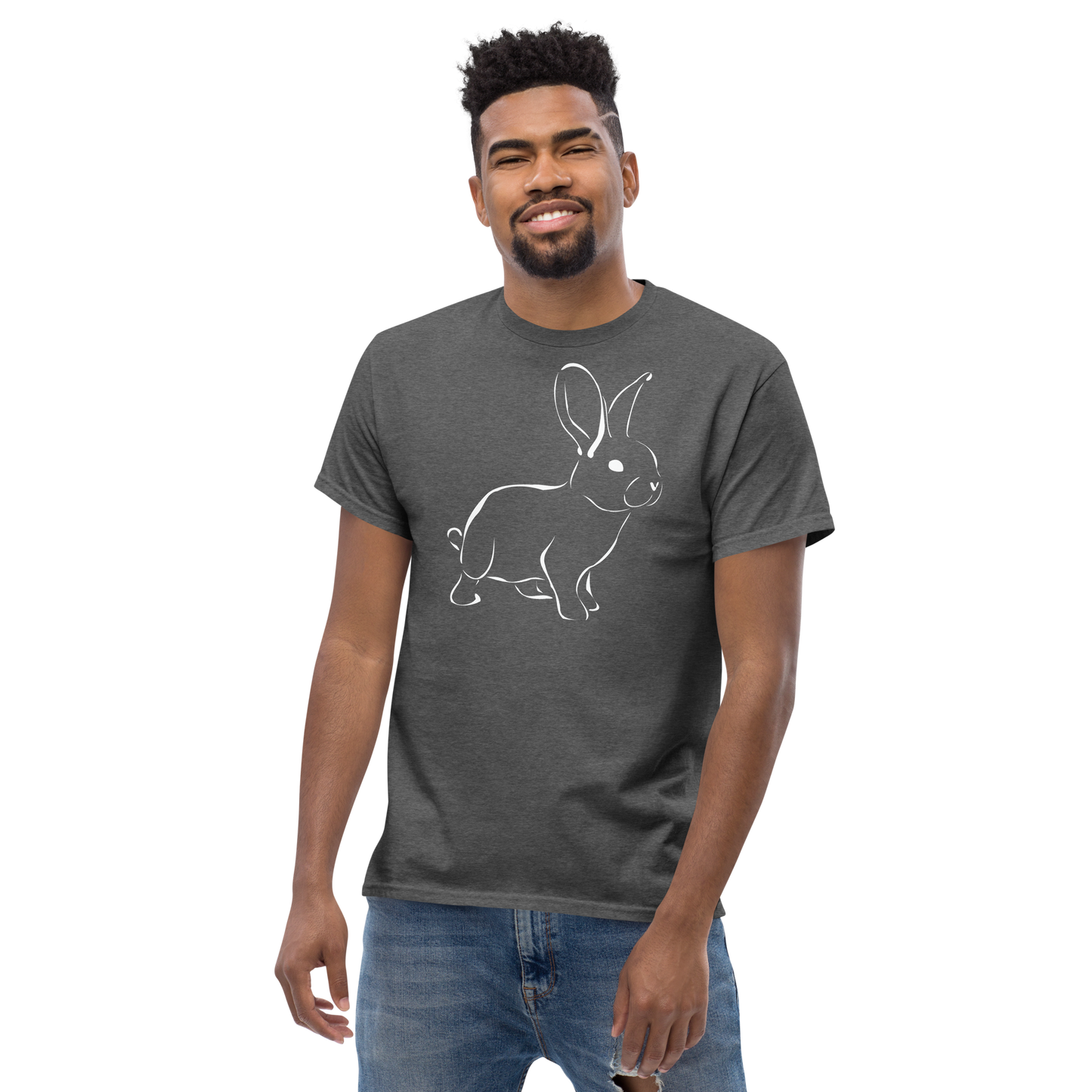 UNIFERENT CNY 2023 Rabbit light logo Men's classic tee (70)