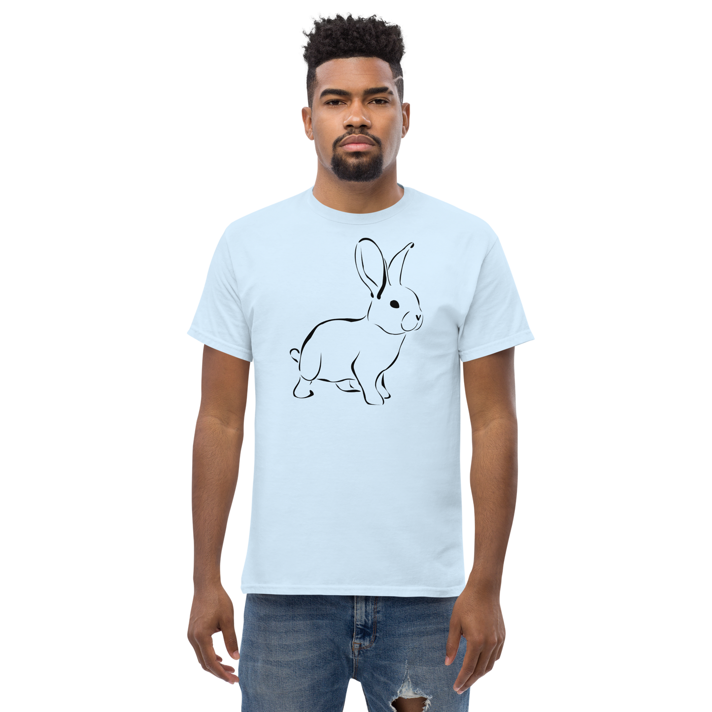 UNIFERENT CNY 2023 Rabbit dark logo Men's classic tee (69)