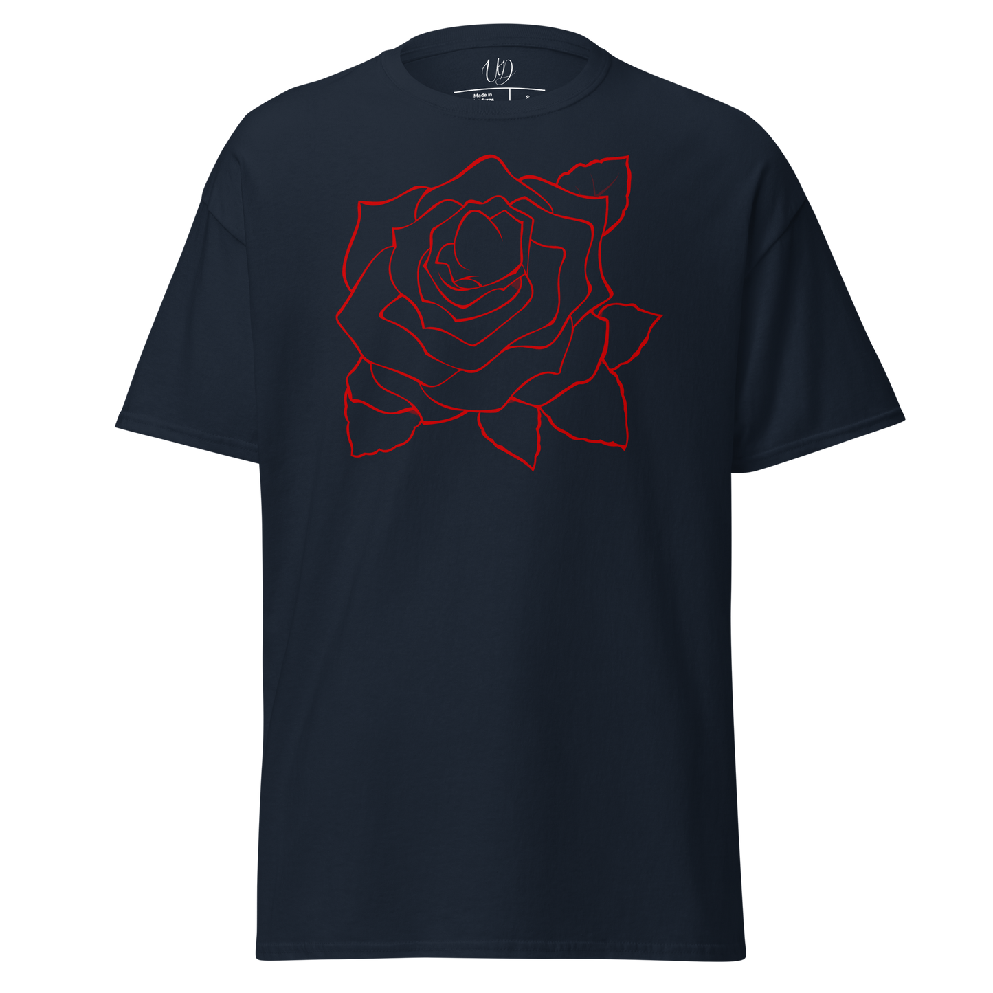 UNIFERENT VALENTINE BLOOD rose dark Men's classic tee (92)