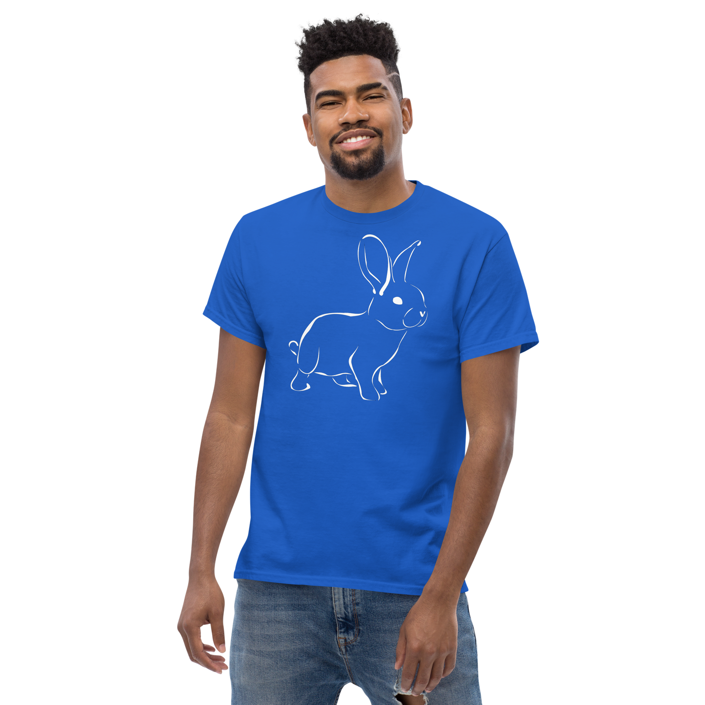 UNIFERENT CNY 2023 Rabbit light logo Men's classic tee (70)