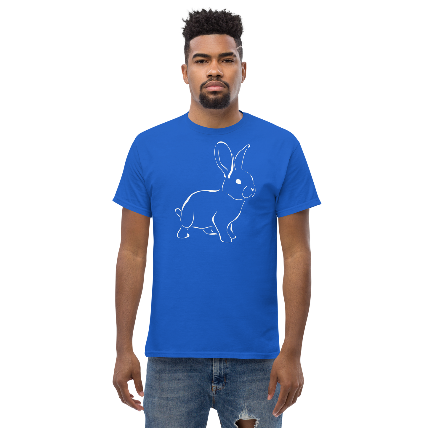 UNIFERENT CNY 2023 Rabbit light logo Men's classic tee (70)