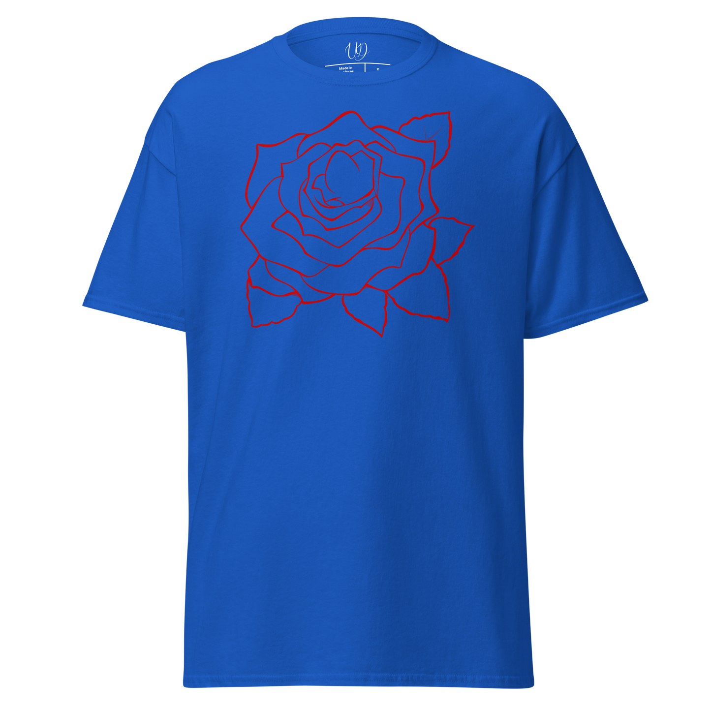 UNIFERENT VALENTINE BLOOD rose dark Men's classic tee (92)