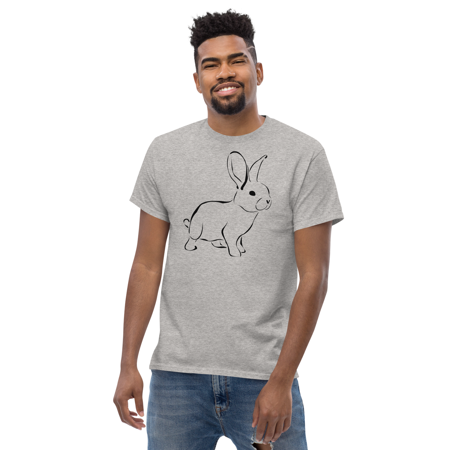 UNIFERENT CNY 2023 Rabbit dark logo Men's classic tee (69)