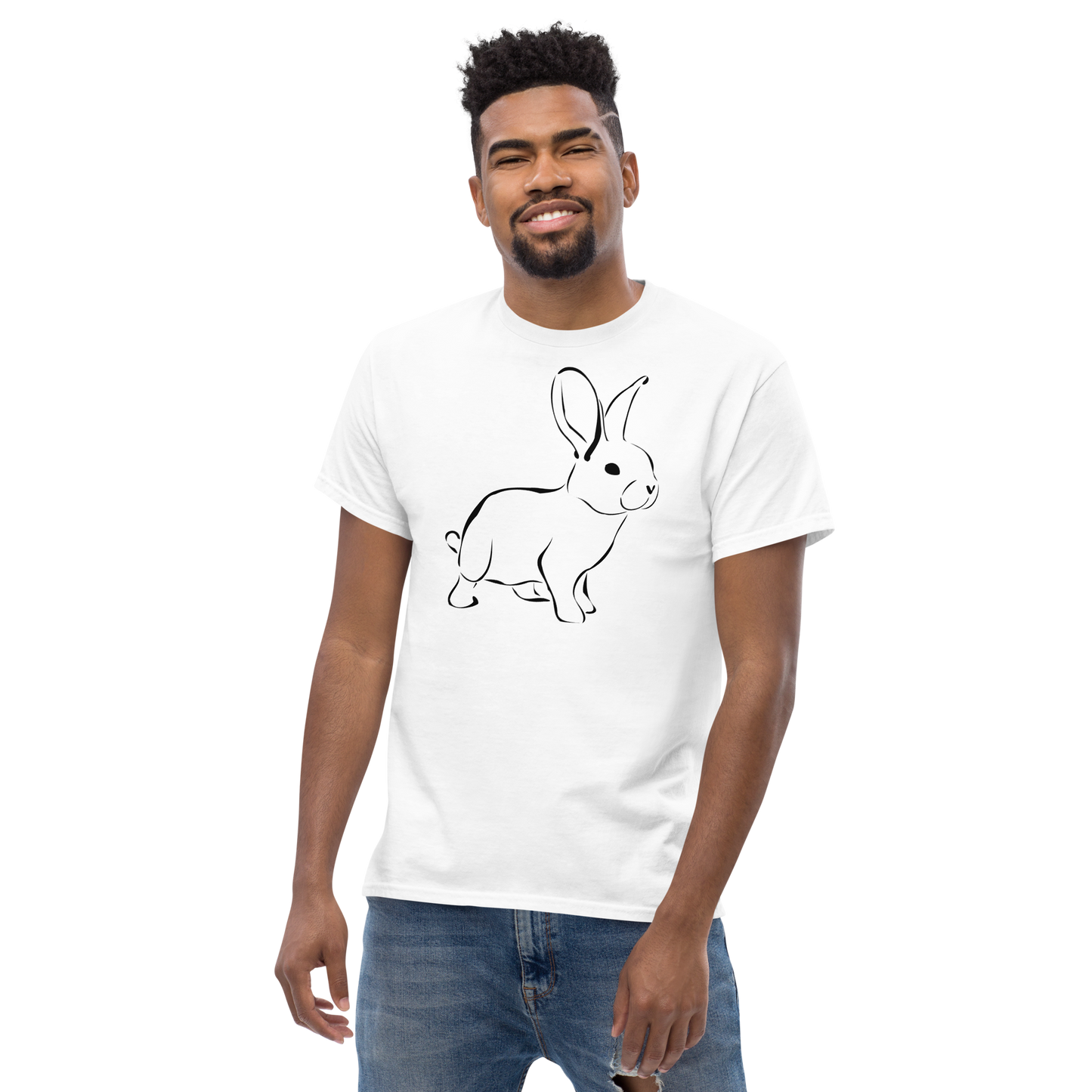 UNIFERENT CNY 2023 Rabbit dark logo Men's classic tee (69)