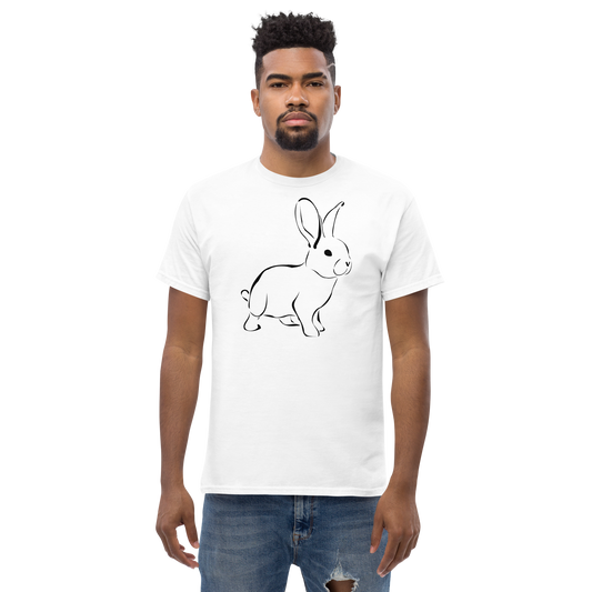 UNIFERENT CNY 2023 Rabbit dark logo Men's classic tee (69)