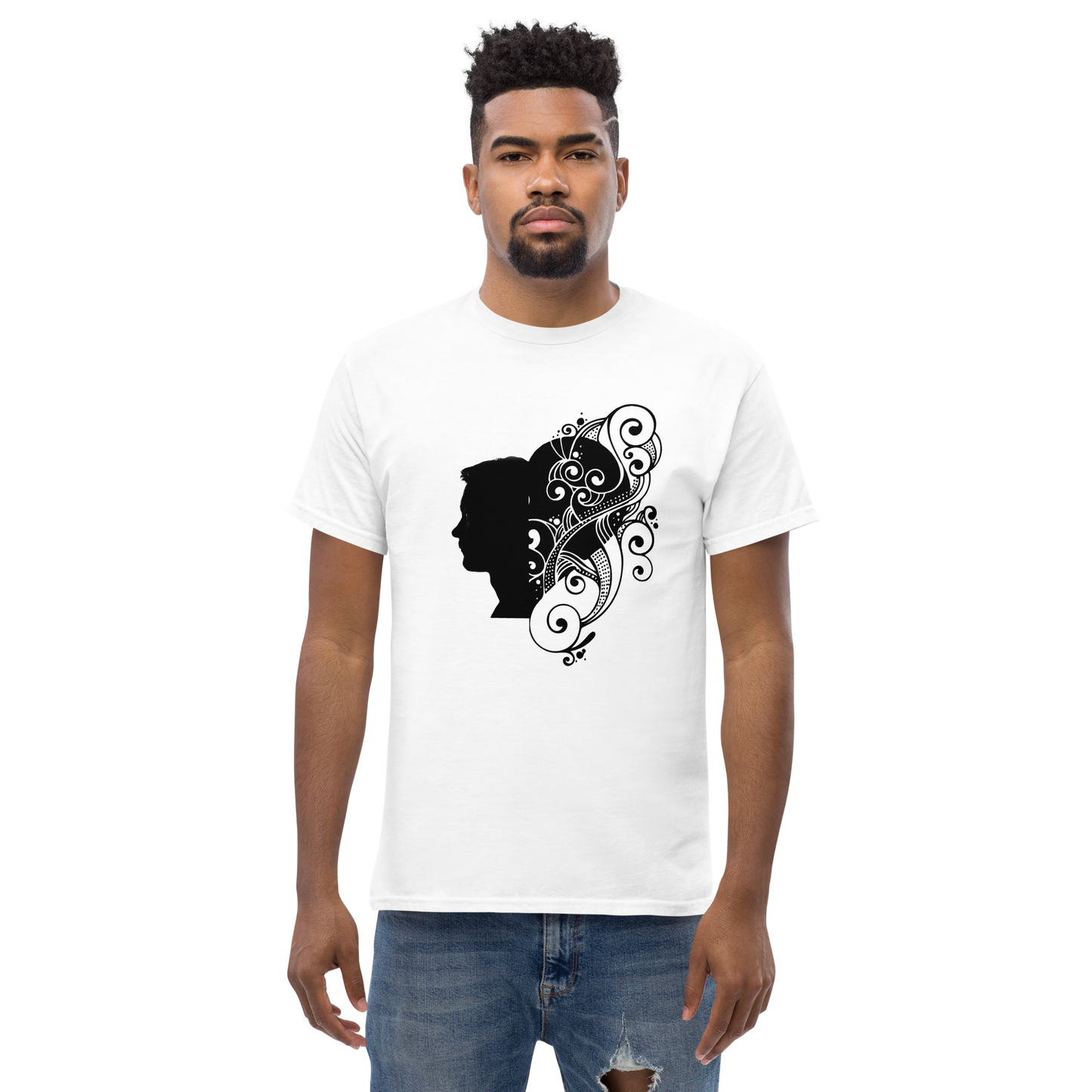 UNIFERENT VALENTINE HIS dark Men's classic tee (87)