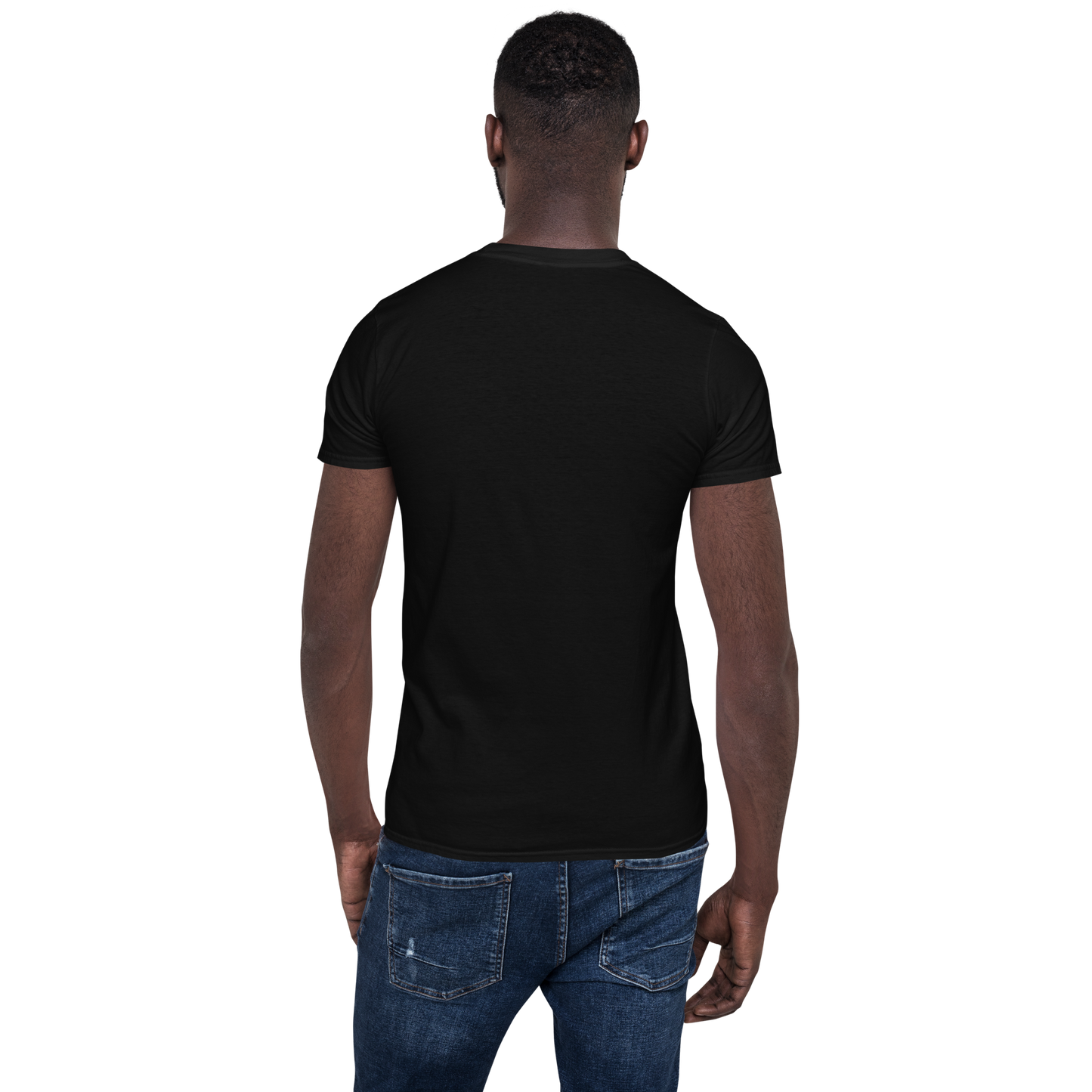 UNIFERENT EMBROIDERED SMALL logo WHITE Short-Sleeve Unisex T-Shirt (1)