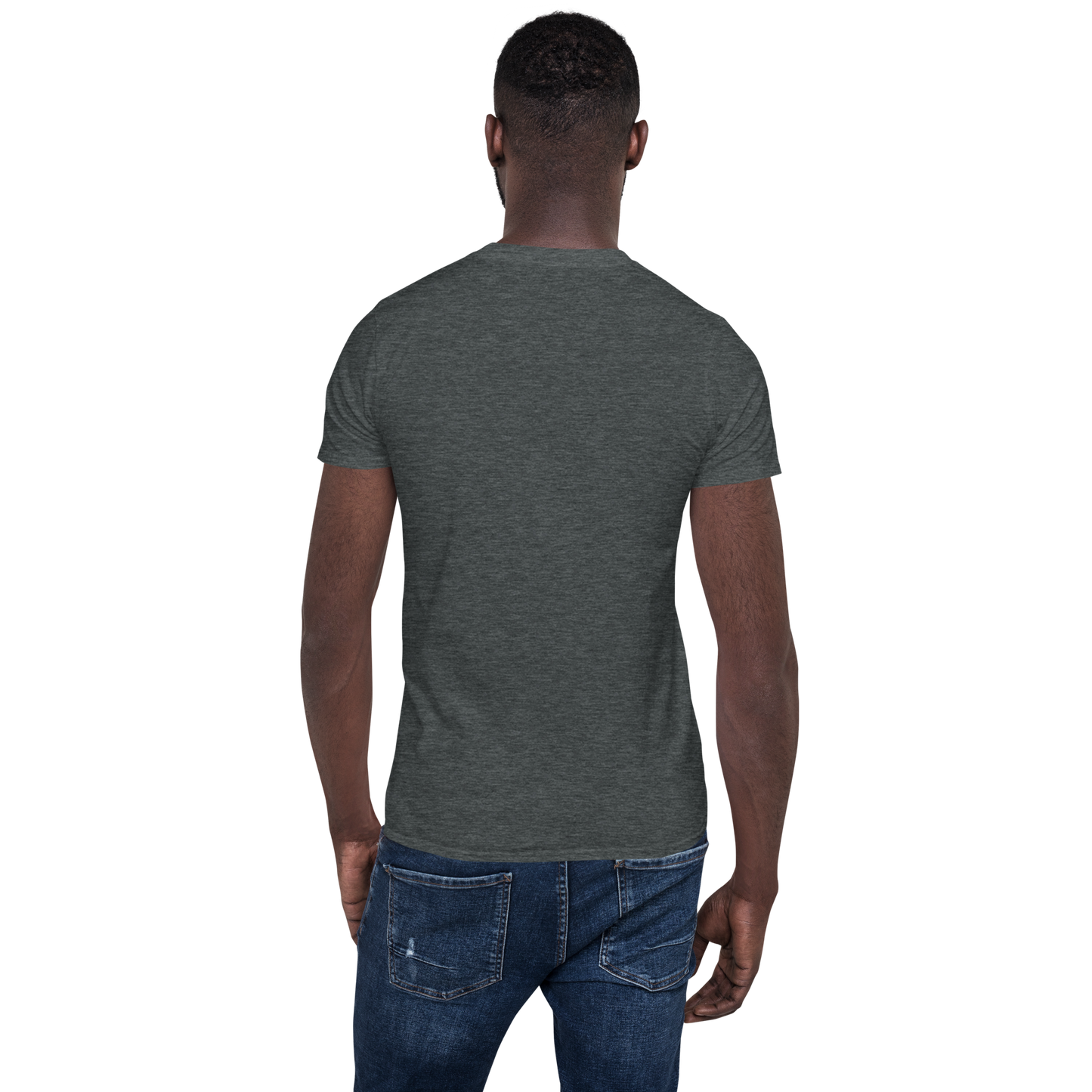 UNIFERENT EMBROIDERED SMALL logo WHITE Short-Sleeve Unisex T-Shirt (1)
