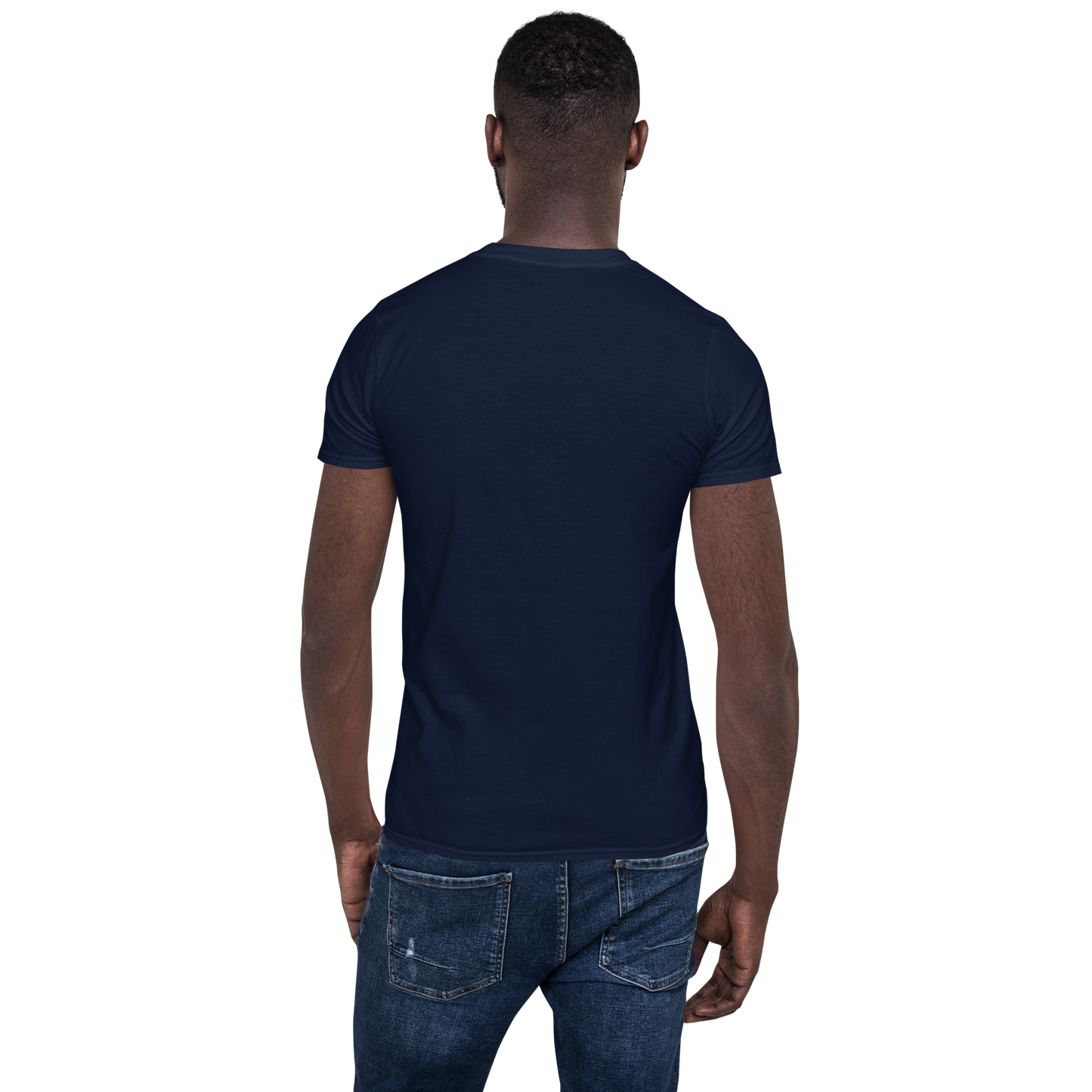UNIFERENT EMBROIDERED SMALL logo WHITE Short-Sleeve Unisex T-Shirt (1)
