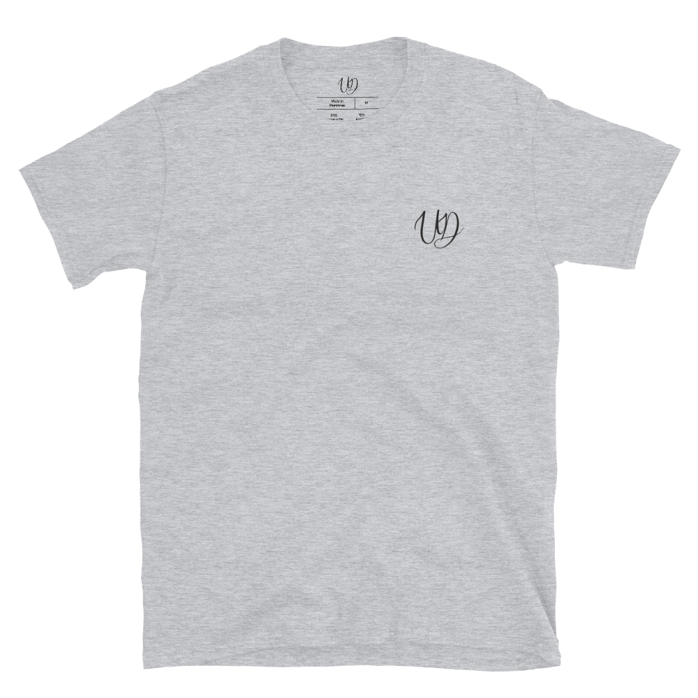 Softstyle regular fit ring-spun cotton soft and comfy black small embroidered logo Unisex T-shirt (2)