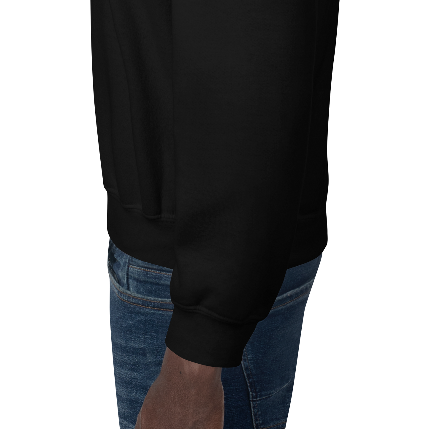 UNIFERENT EMBROIDERED BIG logo white Unisex Sweatshirt (18)