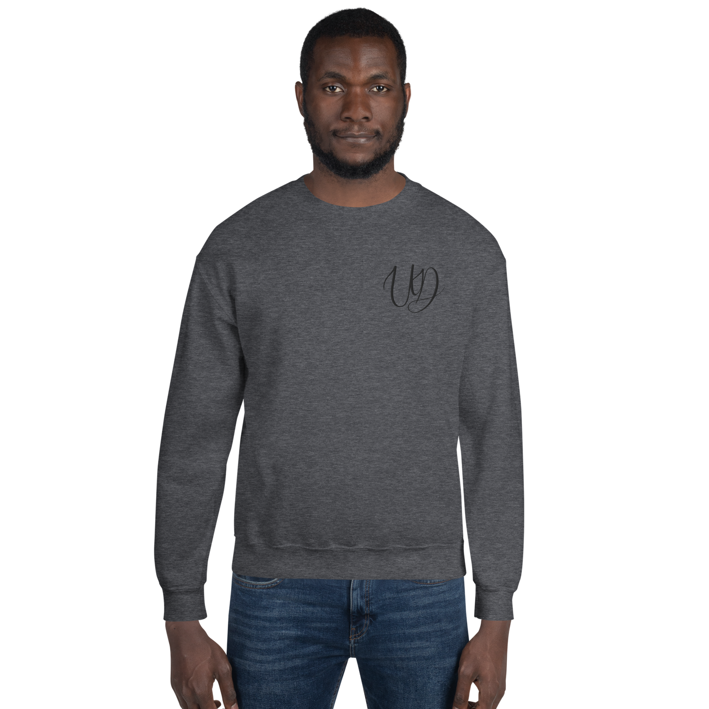 UNIFERENT EMBROIDERED BIG logo black Unisex Sweatshirt (15)