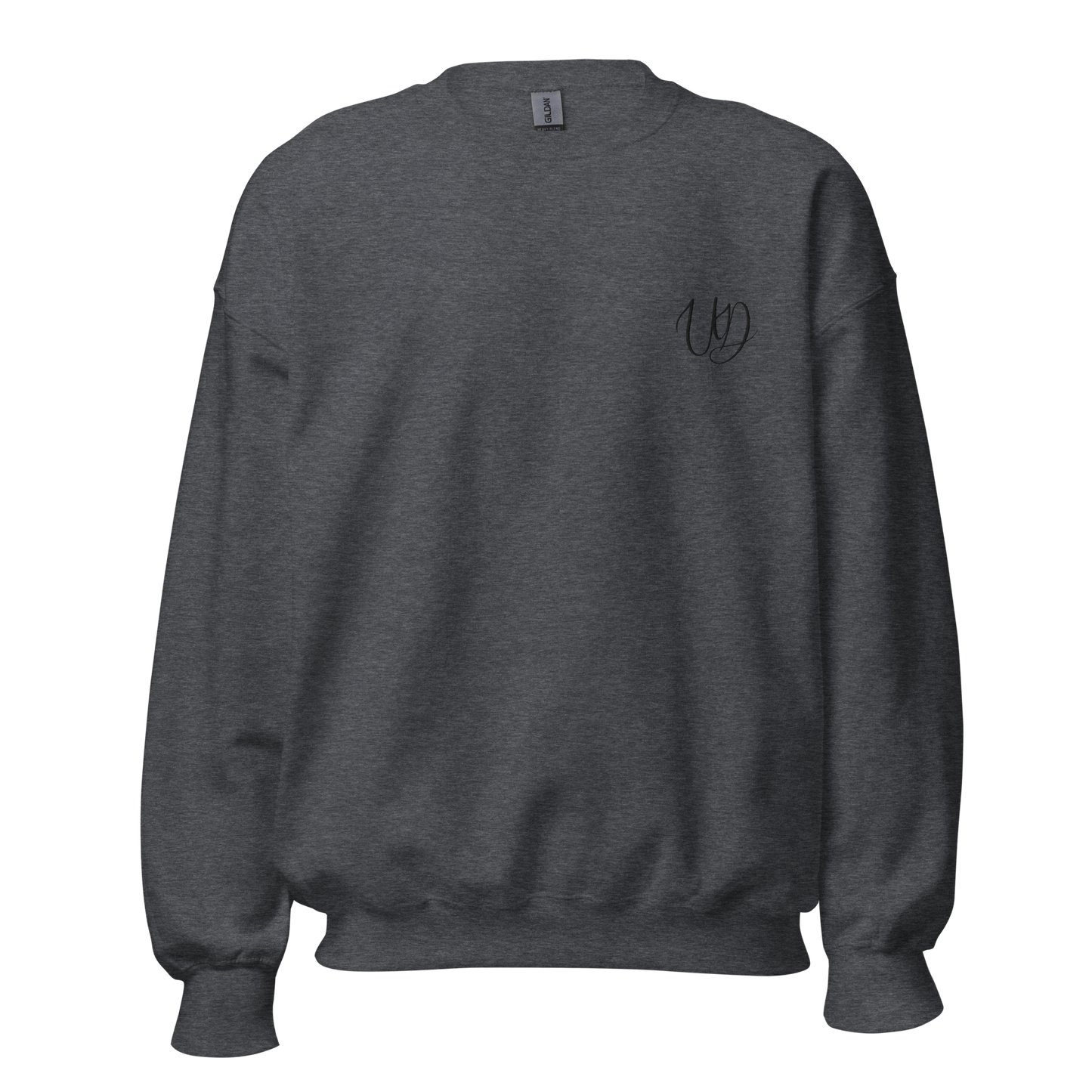 UNIFERENT EMBROIDERED SMALL logo black Unisex Sweatshirt (19)