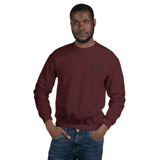 UNIFERENT EMBROIDERED BIG logo black Unisex Sweatshirt (15)