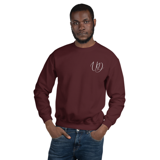UNIFERENT EMBROIDERED BIG logo white Unisex Sweatshirt (18)