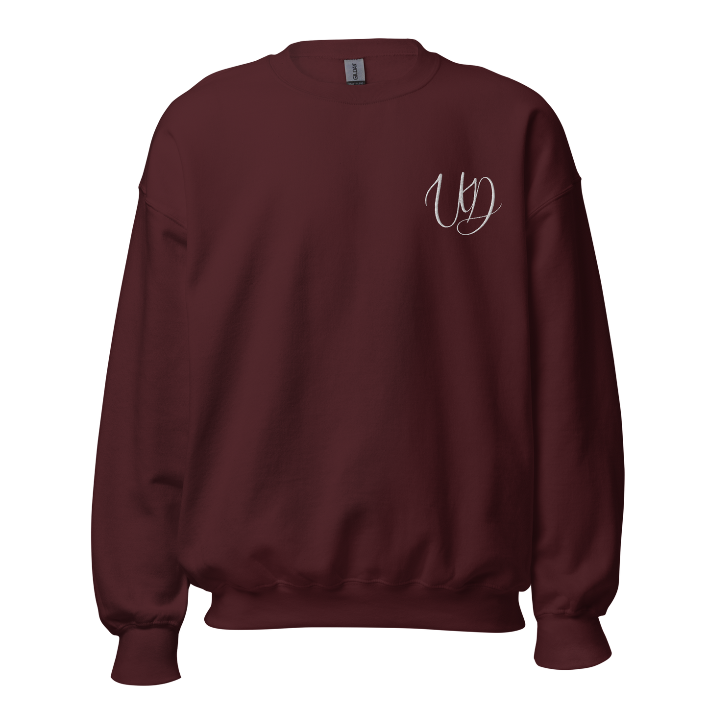 UNIFERENT EMBROIDERED BIG logo white Unisex Sweatshirt (18)