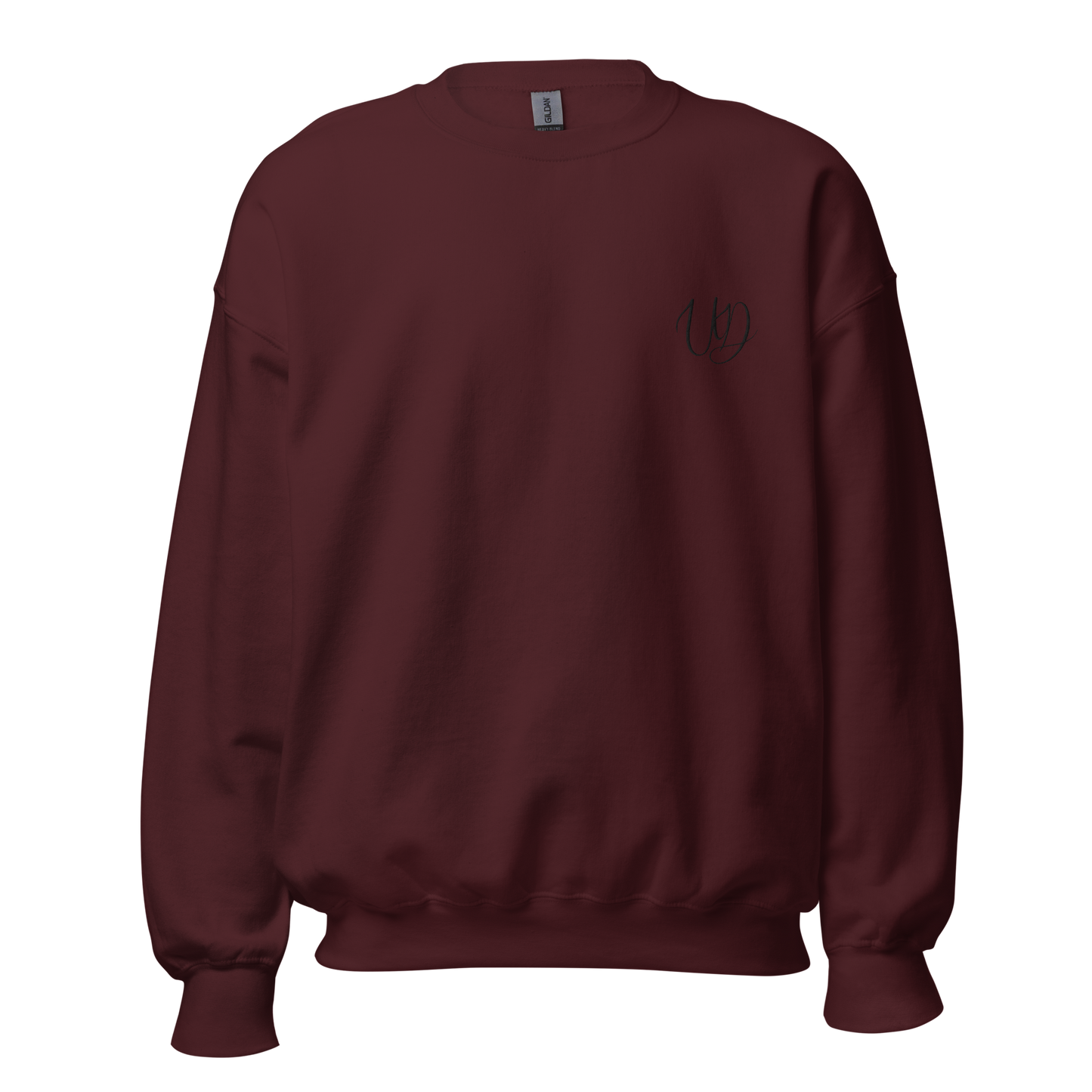 UNIFERENT EMBROIDERED SMALL logo black Unisex Sweatshirt (19)