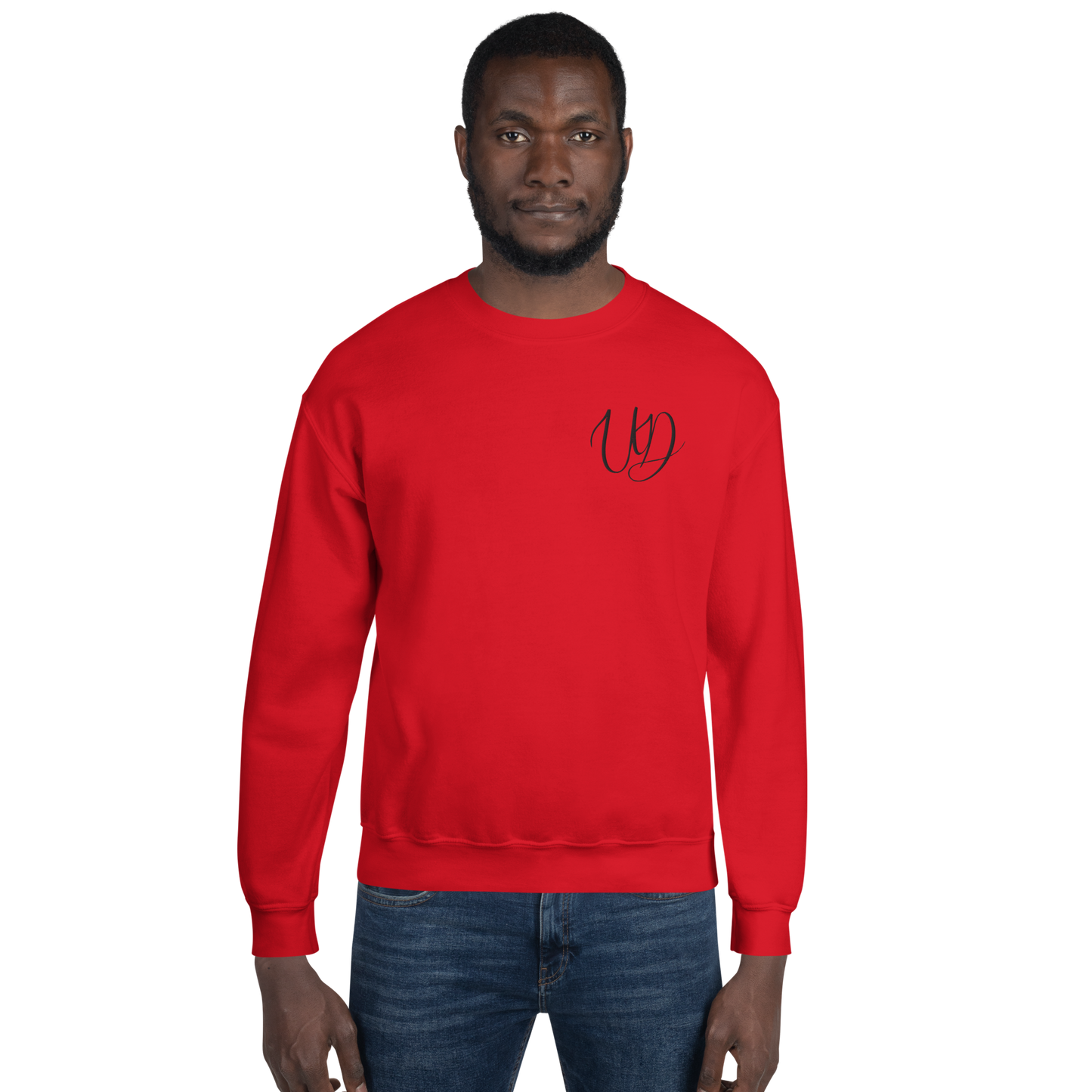 UNIFERENT EMBROIDERED BIG logo black Unisex Sweatshirt (15)