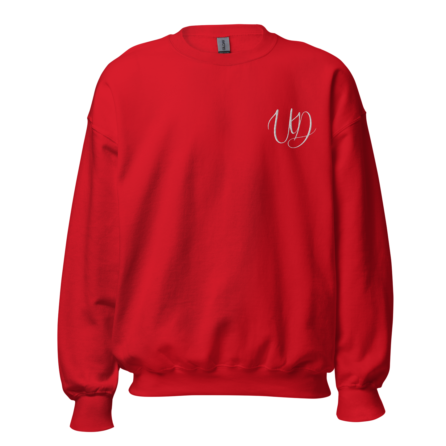 UNIFERENT EMBROIDERED BIG logo white Unisex Sweatshirt (18)
