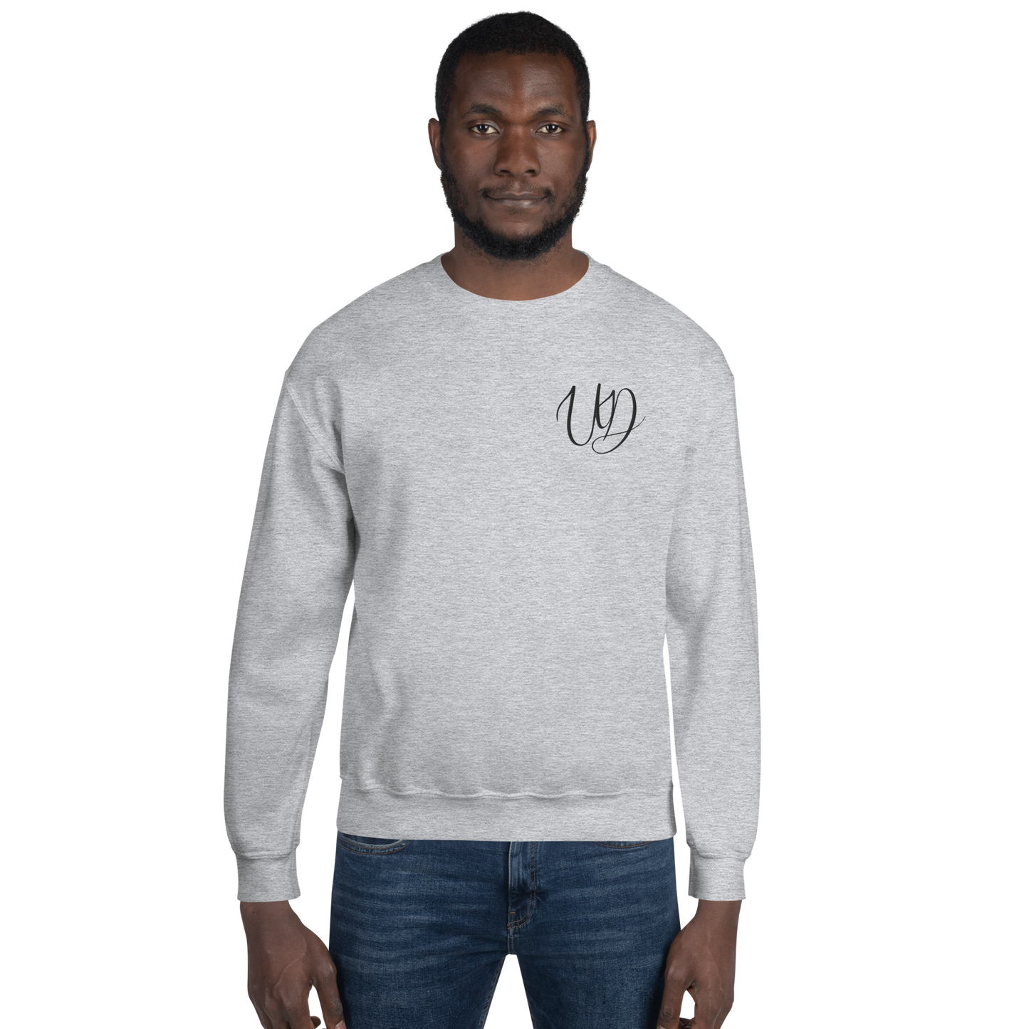 UNIFERENT EMBROIDERED BIG logo black Unisex Sweatshirt (15)