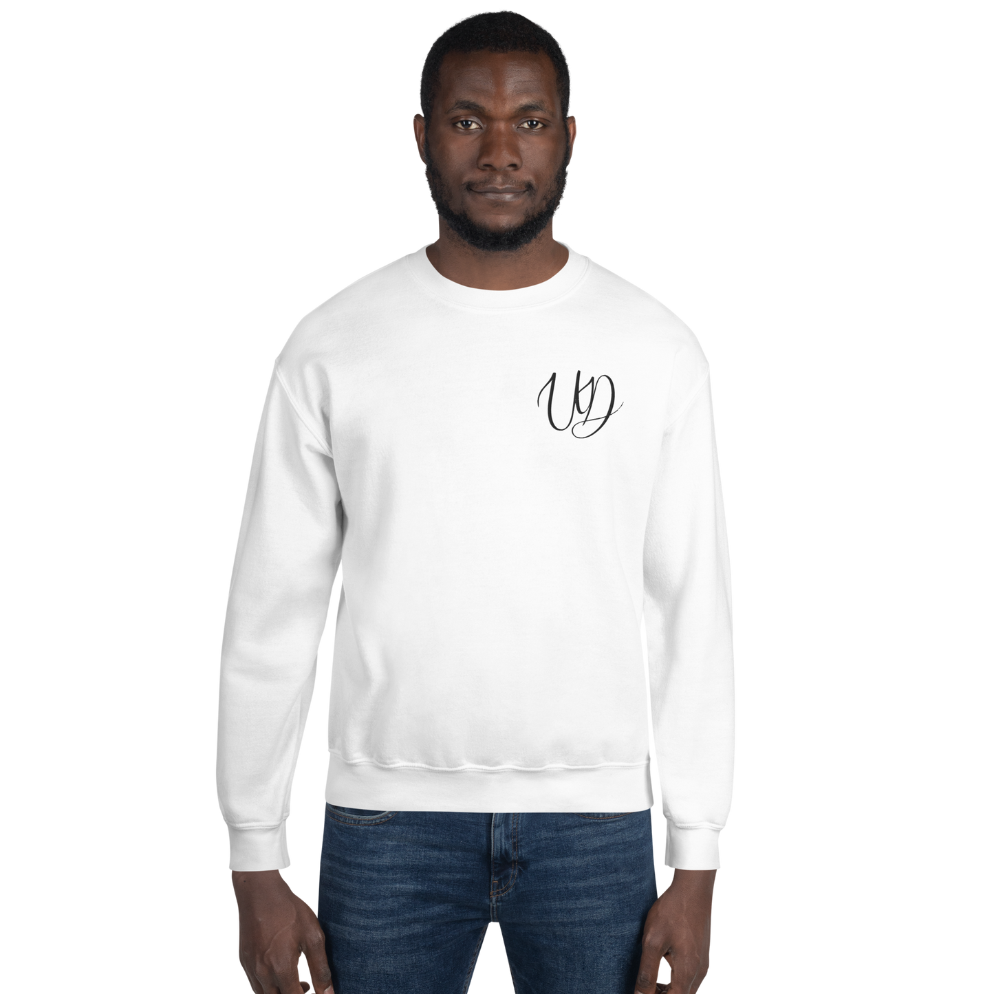UNIFERENT EMBROIDERED BIG logo black Unisex Sweatshirt (15)