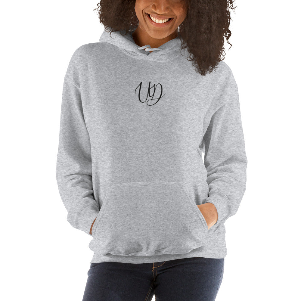 UNIFERENT EMB CENTRE Logo Light Unisex Hoodie (119)