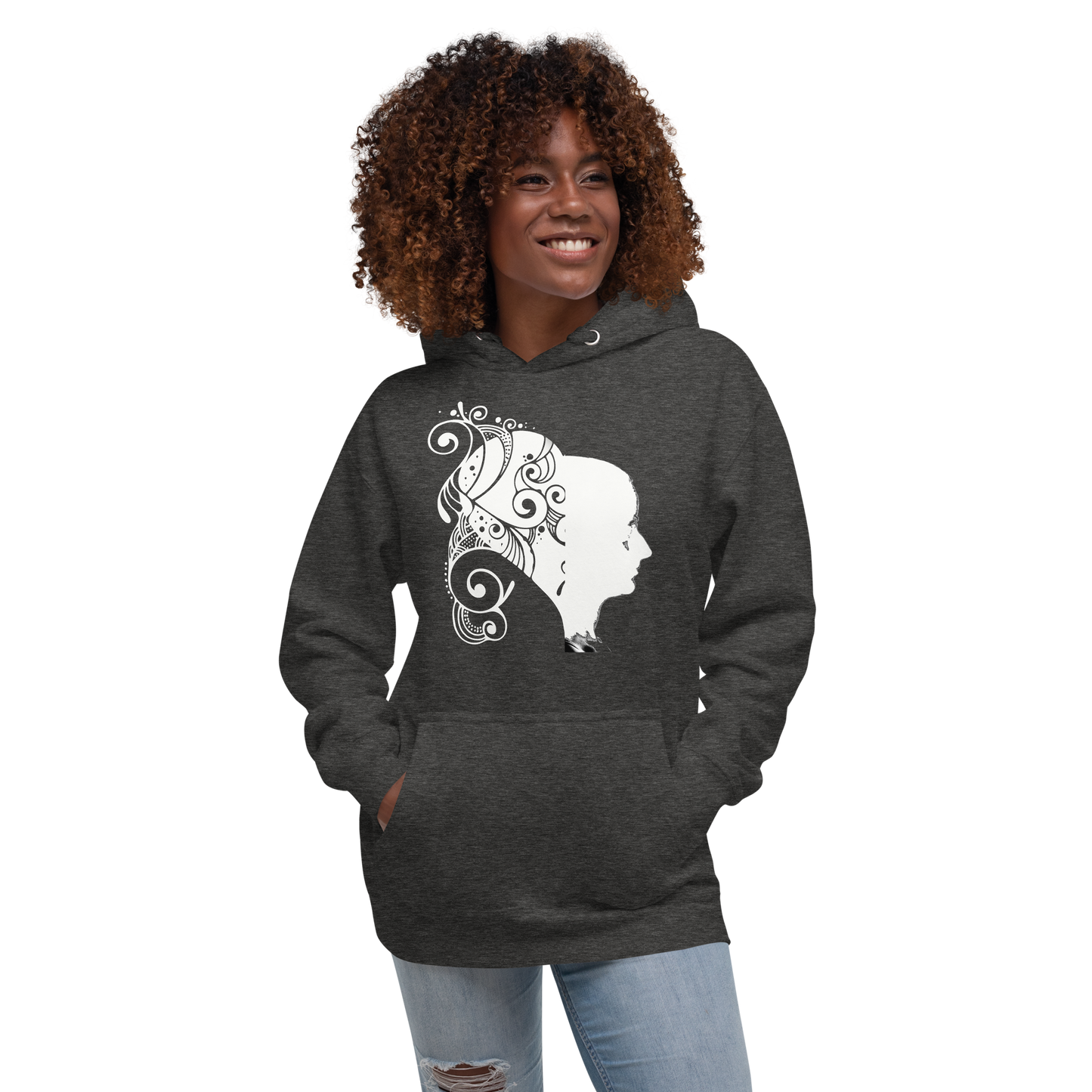 UNIFERENT VALENTINE HER light Unisex Hoodie (98)