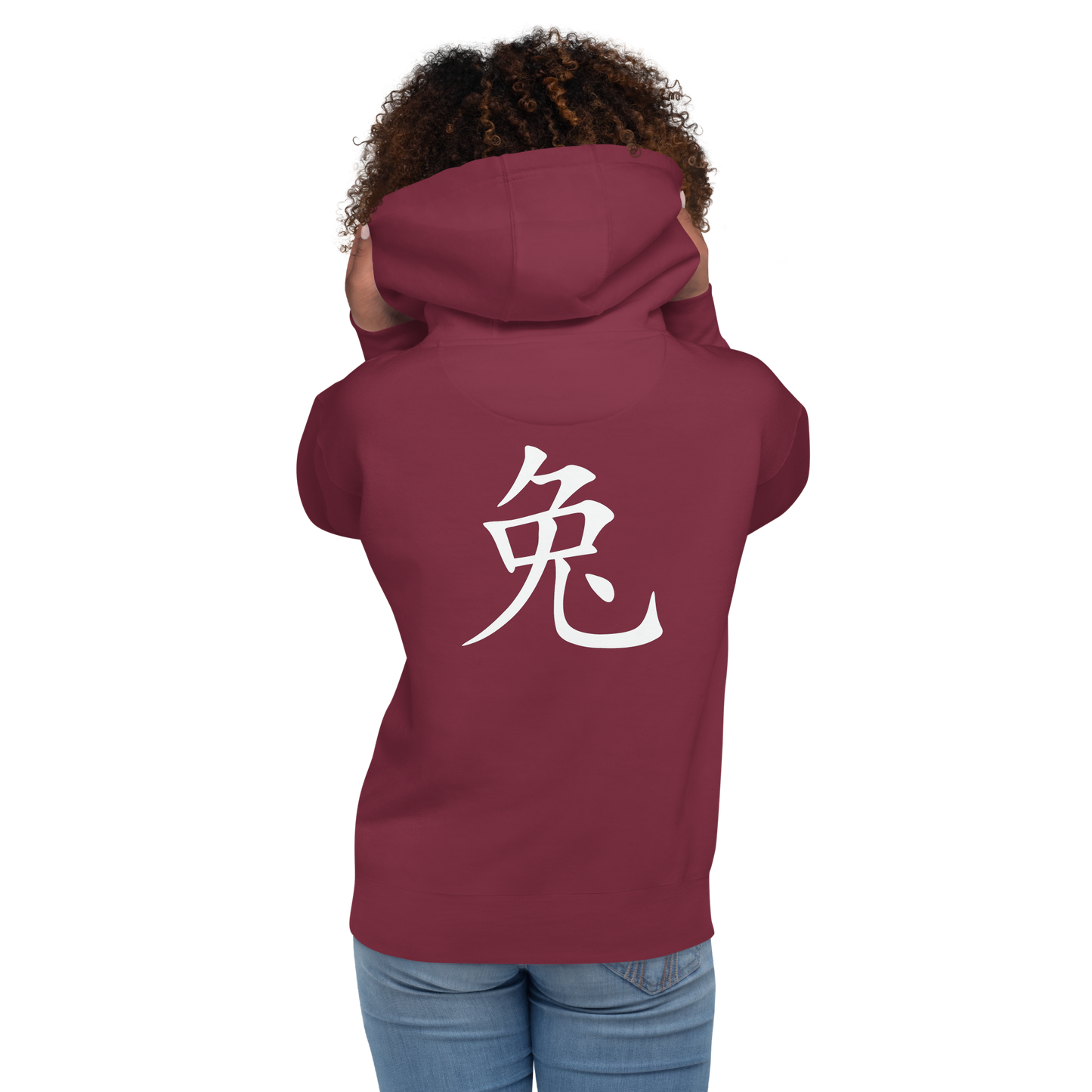 UNIFERENT CNY 2023 Unisex Hoodie LIGHT LOGO WITH BACK SYMBOL (WOMENS) (68)