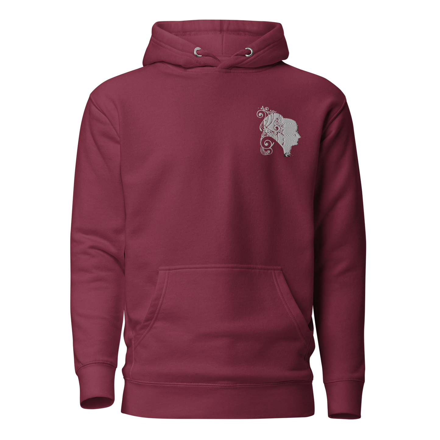 UNIFERENT VALENTINE HER Embroidered Light Unisex Hoodie (104)